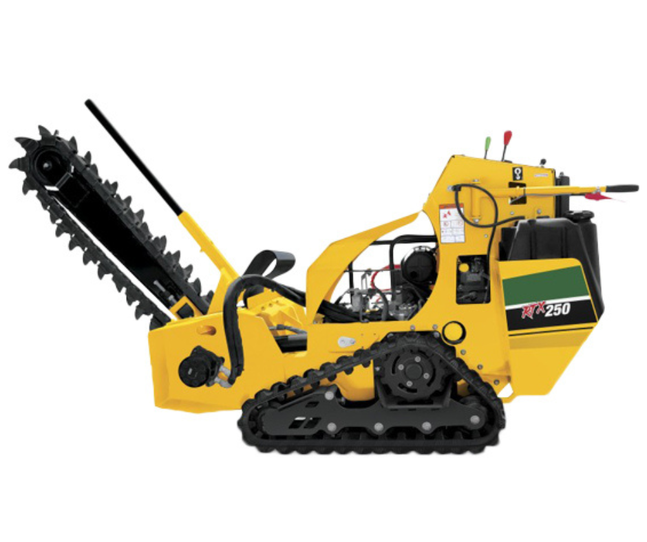VERMEER RTX250 PEDESTRIAN TRENCHER, 6"